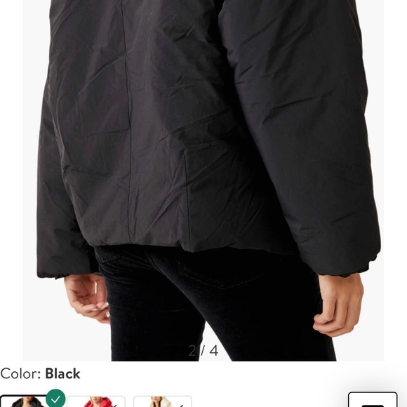 FREE PEOPLE CLOUD PUFFER - Picture 4 of 6